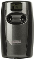 Rubbermaid - 0.63 Cu Ft Coverage, Black Metered Aerosol Dispenser - A1 Tooling