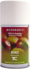 Rubbermaid - 5.3 oz Air Freshener Dispenser Aerosol Refill - Mango, Compatible with Microburst 9000 Dispensers - A1 Tooling