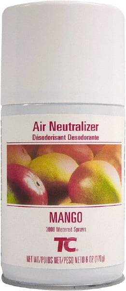 Rubbermaid - 5.25 oz Air Freshener Dispenser Aerosol Refill - Mango, Compatible with Standard Aerosol Dispensers - A1 Tooling