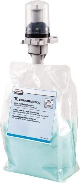 Rubbermaid - 1,300 mL Dispenser Refill Fresh Spring Hair & Body Wash - Teal - A1 Tooling