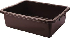 Rubbermaid - 7.1 Gal, Brown Polyethylene Tote Container - Nesting, 21-1/2" Long x 17.1" Wide x 7" High - A1 Tooling