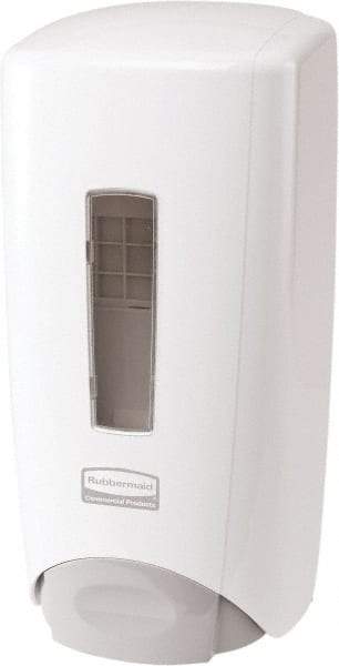 Rubbermaid - 1000 to 1300 mL Foam/Liquid Hand Soap Dispenser - Plastic, Wall Mounted, White - A1 Tooling