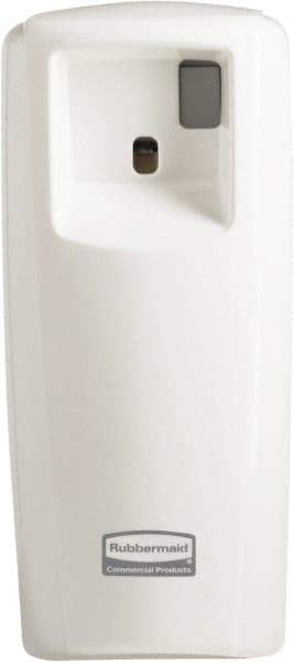 Rubbermaid - 0.019 Cu Ft Coverage, White Metered Aerosol Dispenser - A1 Tooling