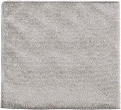 Rubbermaid - Dry Microfiber Wipes - Packet, 16" x 16" Sheet Size, Gray - A1 Tooling