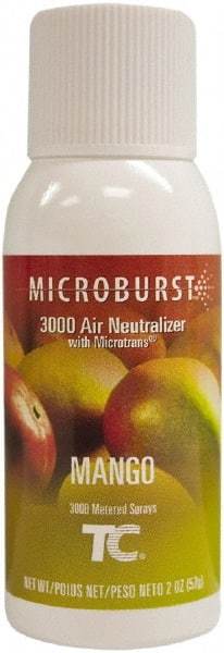 Rubbermaid - 2 oz Air Freshener Dispenser Aerosol Refill - Mango, Compatible with Microburst 3000 Dispensers - A1 Tooling