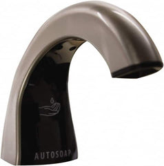 Rubbermaid - 800 to 1600 mL Liquid Soap Dispenser Hardware - Metal & Plastic, Counter Mounted, Chrome/Black - A1 Tooling