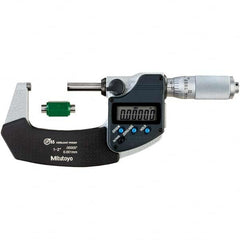 Mitutoyo - Electronic Outside Micrometers Type: Coolant-proof Minimum Measurement (Decimal Inch): 1.0000 - A1 Tooling