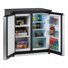 Avanti - Refrigerators Capacity: 5.5 Cu Ft Color: Black; Platinum - A1 Tooling