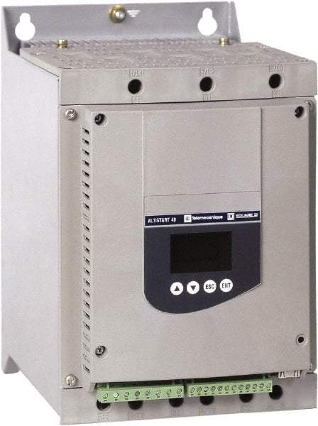 Schneider Electric - 47 Amp, 208 to 690 Coil VAC, Enclosed IEC Motor Starter - 1 Phase Hp: 15 at 230 Volt, 3 Phase Hp: 30 at 460 Volt, 40 at 575 Volt - A1 Tooling