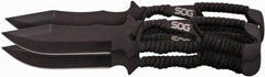 SOG Specialty Knives - 4-13/32" Long Blade, 420J2 Stainless Steel, Fine Edge, Fixed Blade Knife - 10" OAL, Includes Nylon Sheath - A1 Tooling