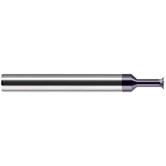 Harvey Tool - 0.055" Diam 90° 0.01" Chamfer 4-Flute Solid Carbide Back Chamfer - Exact Industrial Supply