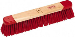 Harper Brush - 36" General Purpose Synthetic Push Broom - 3" Bristle Length, Wood Block, Bolt-On Handle Connection, Handle Sold Separately - A1 Tooling