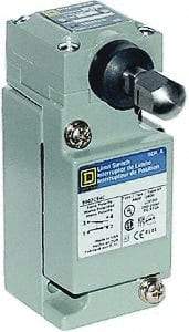 Square D - DPDT, 2NC/2NO, 600 Volt Screw Terminal, Plunger Actuator, General Purpose Limit Switch - 1, 2, 4, 6, 12, 13, 6P NEMA Rating, IP67 IPR Rating - A1 Tooling