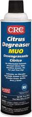 CRC - 20 oz Aerosol Cleaner/Degreaser - Aerosol, d-Limonene Solvent, Petroleum Distillate, Citrus - A1 Tooling