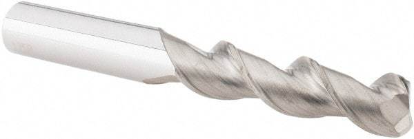 M.A. Ford - 1/2", 2 Flute, Solid Carbide, 1/8" Corner Radius End Mill - 4" OAL, 2" LOC - A1 Tooling