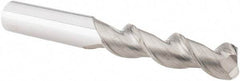 M.A. Ford - 1/2", 2 Flute, Solid Carbide, 1/8" Corner Radius End Mill - 4" OAL, 2" LOC - A1 Tooling