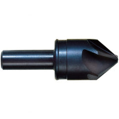 M.A. Ford - 1/4" Head Diam, 1/4" Shank Diam, 6 Flute 82° High Speed Steel Countersink - A1 Tooling