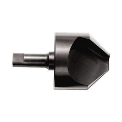 M.A. Ford - 1/2" Head Diam, 1/4" Shank Diam, 1 Flute 82° High Speed Steel Countersink - 2" OAL - A1 Tooling