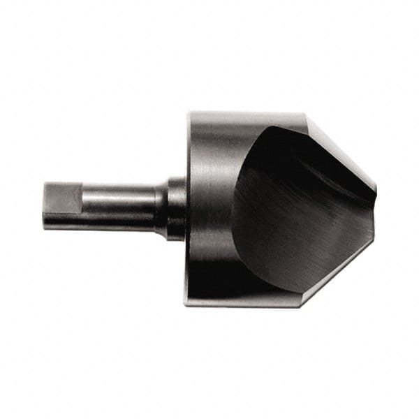 M.A. Ford - 1/8" Head Diam, 1/8" Shank Diam, 1 Flute 90° High Speed Steel Countersink - A1 Tooling