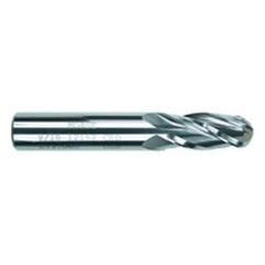 1/4 Dia. x 3 Overall Length 2-Flute Square End Solid Carbide SE End Mill-Round Shank-Center Cut-TiAlN - A1 Tooling