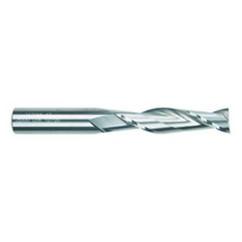 1/4 Dia. x 3 Overall Length 2-Flute Square End Solid Carbide SE End Mill-Round Shank-Center Cut-Uncoated - A1 Tooling