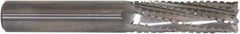 Controx - 9.53mm Cutting Diam x 1-1/4" Length of Cut, 8 Flute, Upcut Spiral Router Bit - Uncoated, Right Hand Cut, Solid Carbide, 3" OAL x 3/8" Shank Diam, Centercutting - A1 Tooling