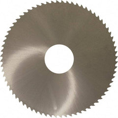 Controx - 1-3/4" Diam x 0.018" Blade Thickness x 1/2" Arbor Hole Diam, 36 Tooth Slitting and Slotting Saw - Arbor Connection, Right Hand, Uncoated, Solid Carbide, 15° Rake, Concave Ground - A1 Tooling