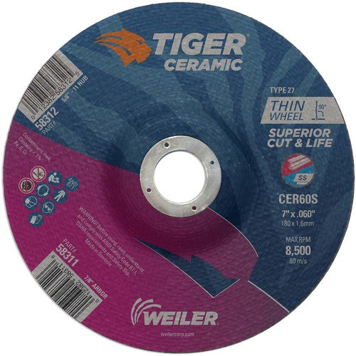 7X.060 TIGER CERAMIC T27 C/O WHL - A1 Tooling