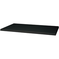 Hallowell - Charcoal, Cold Rolled Sheet Steel, Cabinet Shelf - 36" Wide x 21" Deep x 1" High Body - A1 Tooling