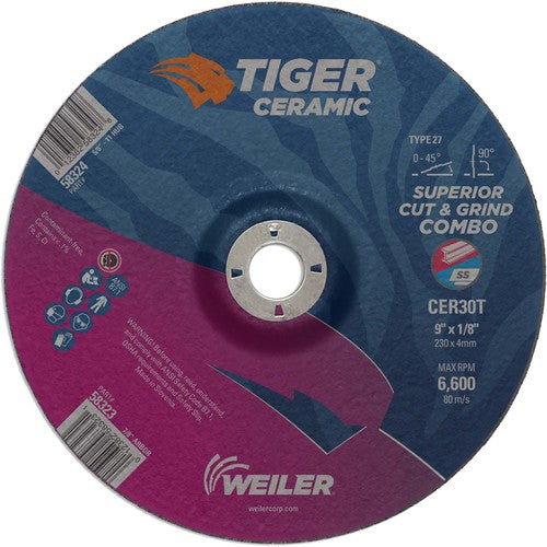 9X1/8 TIGER CERAMIC T27 COMBO WHL - A1 Tooling