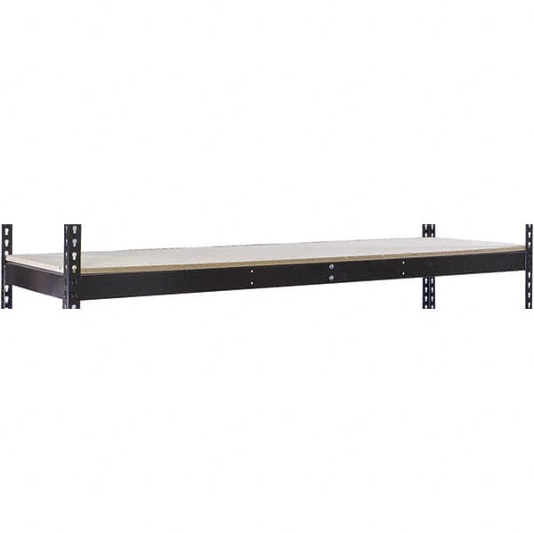 Hallowell - 60" Wide, 5/8 High, Open Shelving Accessory/Component - 30" Deep, Use with Black Rivetwell Double Rivet Boltless Shelving - A1 Tooling