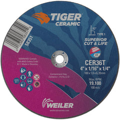 58351 4″ × 1/16″ TIGER CE