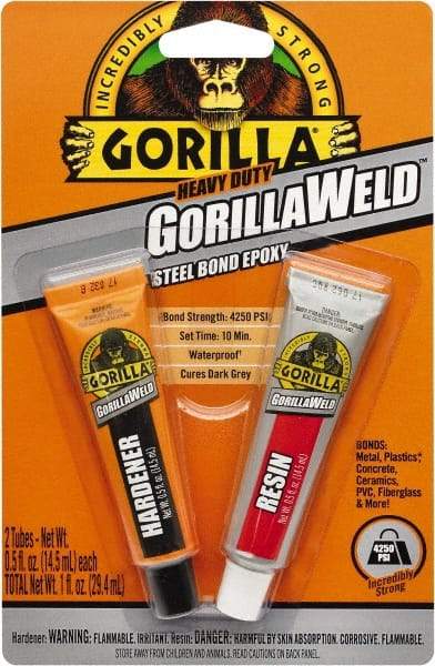 Gorilla Glue - 0.5 oz Tube Epoxy - 4 to 7 min Working Time - A1 Tooling