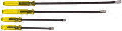 Proto - 4 Piece Pry Bar Set - Includes 14-1/2, 17-1/2, 28 & 31-7/8" Lengths - A1 Tooling