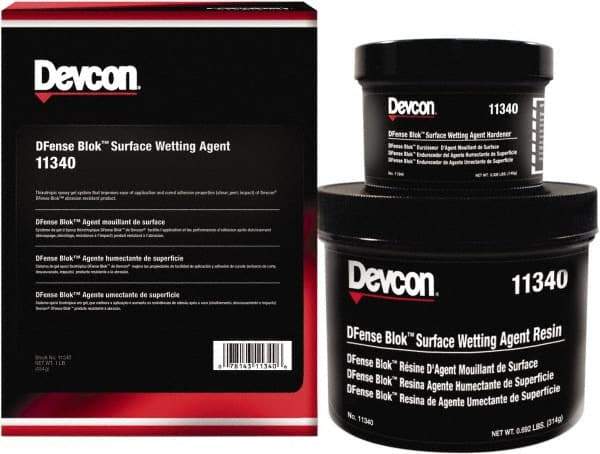 Devcon - 1 Lb Pail Two Part Epoxy - 15 min Working Time, 2,616 psi Shear Strength - A1 Tooling