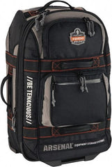 Ergodyne - 3,790 Cubic Inch, Polyester Empty Gear Bag - 14 Inch Wide x 9 Inch Deep x 22-1 2 Inch High, Black - A1 Tooling