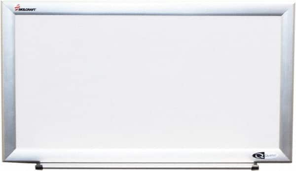 Ability One - 2" High x 22" Wide Dry Erase - Melamine, 26" Deep - A1 Tooling