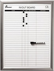 Ability One - 2" High x 22" Wide Dry Erase - Melamine, 26" Deep - A1 Tooling