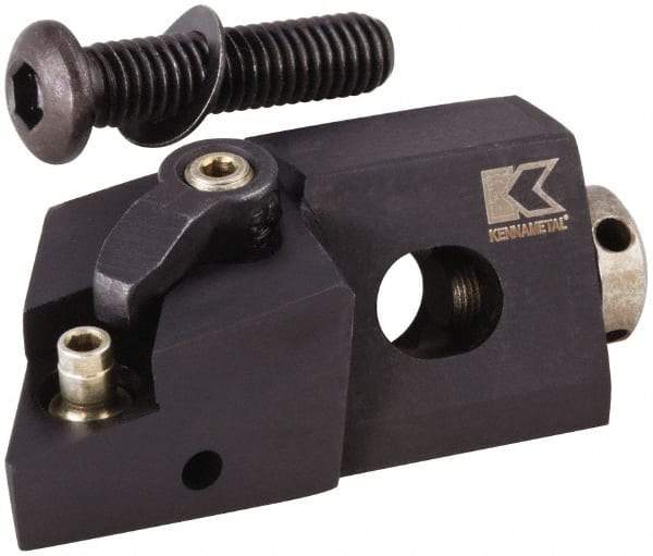 Kennametal - Series Kenloc, Right Hand, MDJN Toolholder Compatibility, DN.. Insert Compatibility, Indexable Turning Cartridge - Pin & Clamp Holding Method, 55mm OAL x 14mm OAW x 19.25mm OAH - A1 Tooling