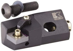 Kennametal - Series Kenloc, Right Hand, MCKN Toolholder Compatibility, CN.. Insert Compatibility, Indexable Turning Cartridge - Pin & Clamp Holding Method, 3mm Max Depth of Cut, 55mm OAL x 14mm OAW x 19.25mm OAH - A1 Tooling