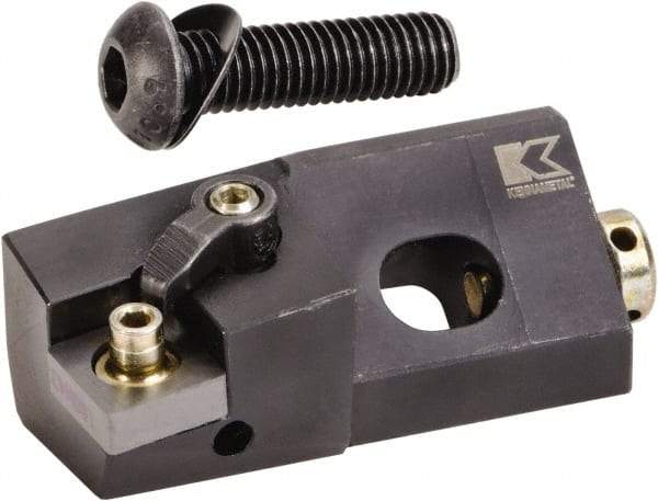 Kennametal - Series Kenloc, Right Hand, MSYN Toolholder Compatibility, SN.., TP.. Insert Compatibility, Indexable Turning Cartridge - Pin & Clamp Holding Method, 1.02mm Max Depth of Cut, 63mm OAL x 18mm OAW x 22.25mm OAH - A1 Tooling