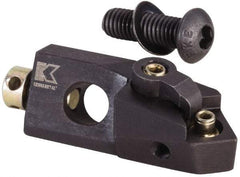 Kennametal - Series Kenloc, Left Hand, MSSN Toolholder Compatibility, SN.. Insert Compatibility, Indexable Turning Cartridge - Pin & Clamp Holding Method, 6.09mm Max Depth of Cut, 44mm OAL x 10mm OAW x 14.75mm OAH - A1 Tooling