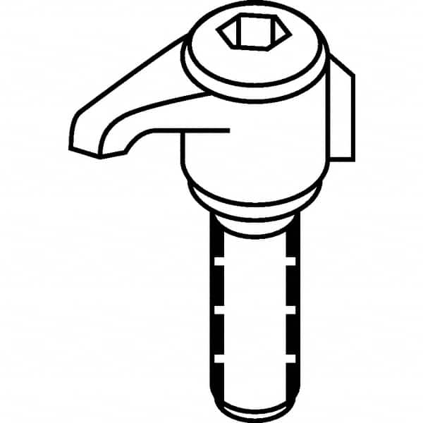 Kennametal - Series KM40TS, CK Clamp for Indexables - Left & Right Hand Cut, Compatible with SSA5T Clamp Screws - A1 Tooling