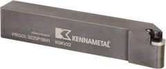 Kennametal - PRGC, Left Hand Cut, 0° Lead Angle, 32mm Shank Height x 25mm Shank Width, Neutral Rake Indexable Turning Toolholder - 170mm OAL, RC..1606M0 Insert Compatibility, Series Fix-Perfect - A1 Tooling