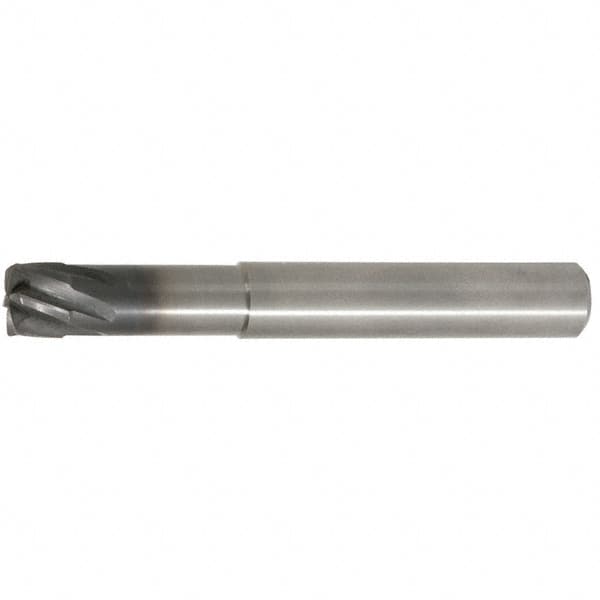 Kennametal - 20mm, 6 Flute, Single End, Solid Carbide, 1.25mm Corner Radius End Mill - 125mm OAL, 20° Helix, Right Hand Flute, 0.67mm LOC, Right Hand Cut, 60mm Extended Reach - A1 Tooling