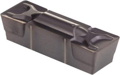 Kennametal - 1005G GMN Grade KCP25, 10.05mm Cutting Width Carbide Grooving Insert - 8.1mm Max Depth of Cut, Neutral, 0.79mm Corner Radius, TiCN/Al2O3 Finish - A1 Tooling