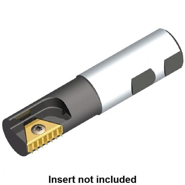 Kennametal - 25mm Cut Diam, 40mm Max Hole Depth, 63/64" Shank Diam, Internal Indexable Thread Mill - Insert Style STN 27.. C, 27mm Insert Size, 1 Insert, Toolholder Style TMS, 98mm OAL - A1 Tooling