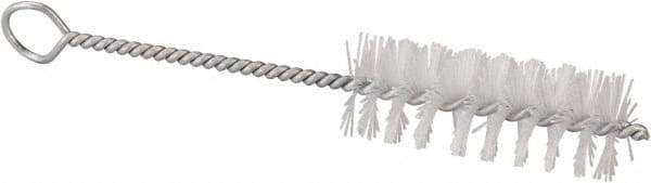 Kennametal - 3/4" Diam Nylon Spiral Brush - Single Spiral, 3/4" Filament Diam - A1 Tooling