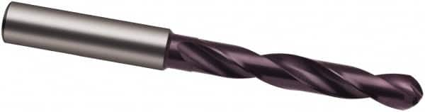 Guhring - 6.2mm Solid Carbide Jobber Drill - FIREX Finish, Right Hand Cut, Spiral Flute, 91mm OAL, Special Type Point - A1 Tooling