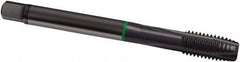 Guhring - M16x1.50 Metric Fine, 4 Flute, Oxide Finish, Cobalt Spiral Point Tap - Plug Chamfer, Right Hand Thread, 100mm OAL, 6H Class of Fit, Series 2879 - Exact Industrial Supply